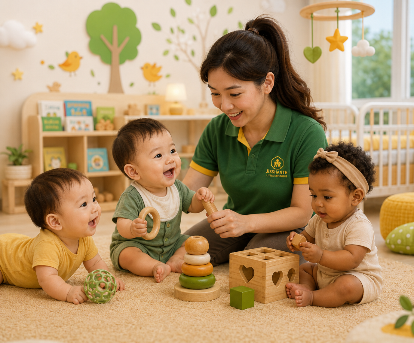Infant care at Jisshanth Little Explorers